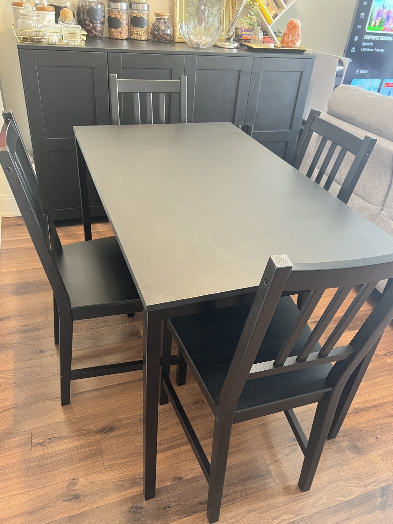 Ikea table & 4 chairs - photo 5