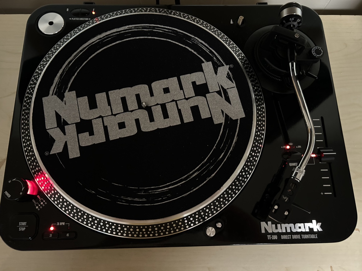 Numark tt100 direct drive turntable image indicator(5)