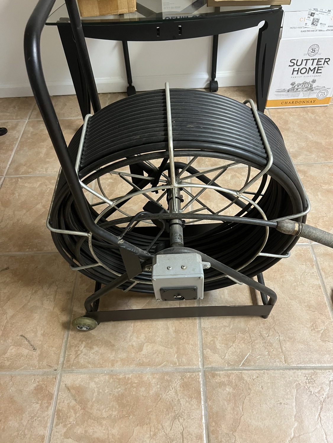 Sewer Snake 150 ft with camera