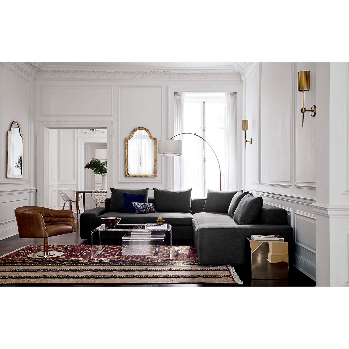 CB2 Peekaboo Acrylic Tall Coffee Table - photo 3