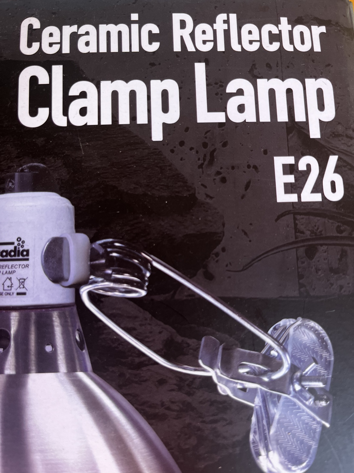 Arcadia Ceramic Reflector Clamp Lamp E26 - photo 2