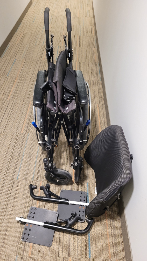 Wheelchair with tilt EUC Clean image indicator(4)