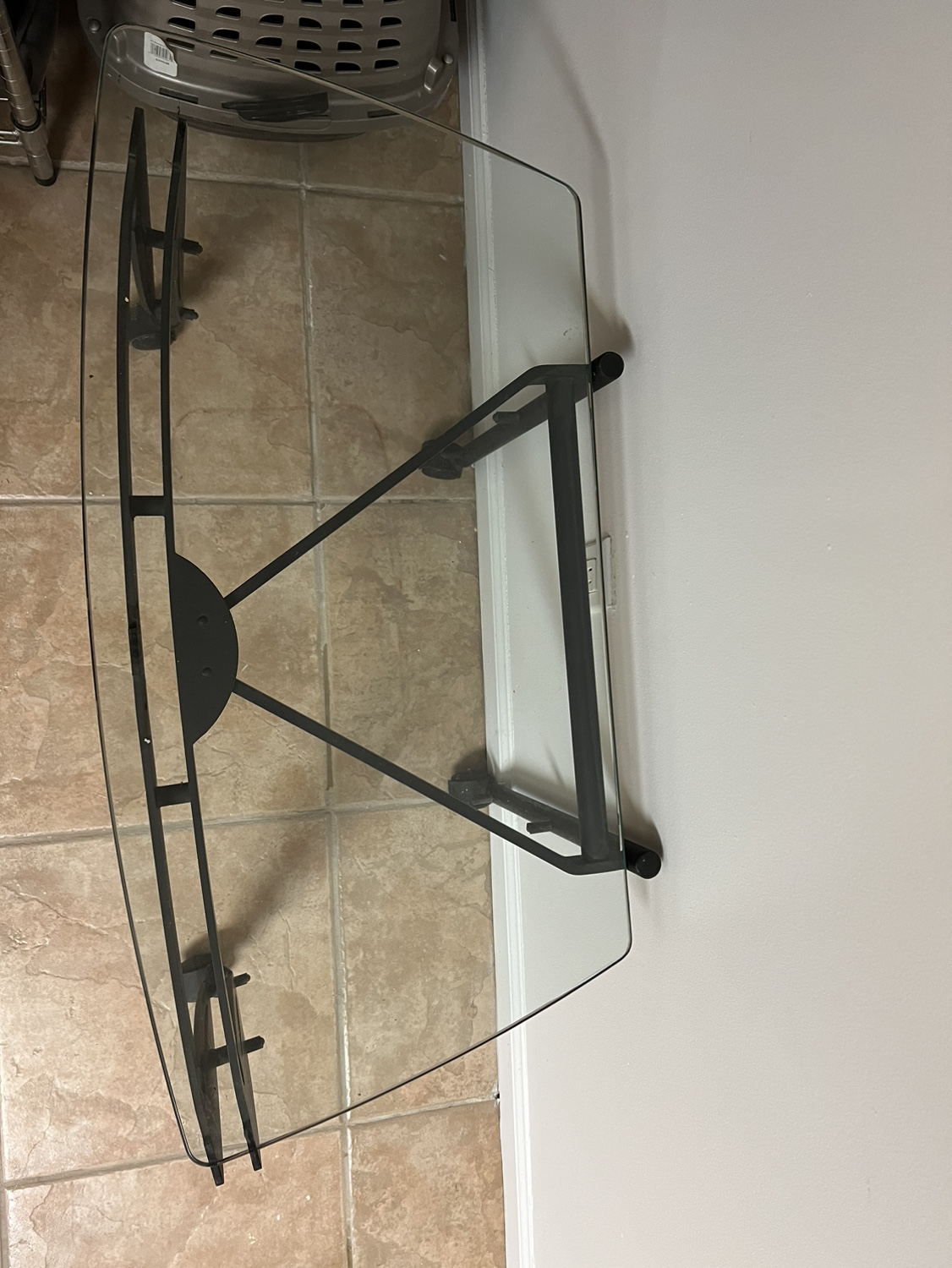 Rolling glass table - photo 5
