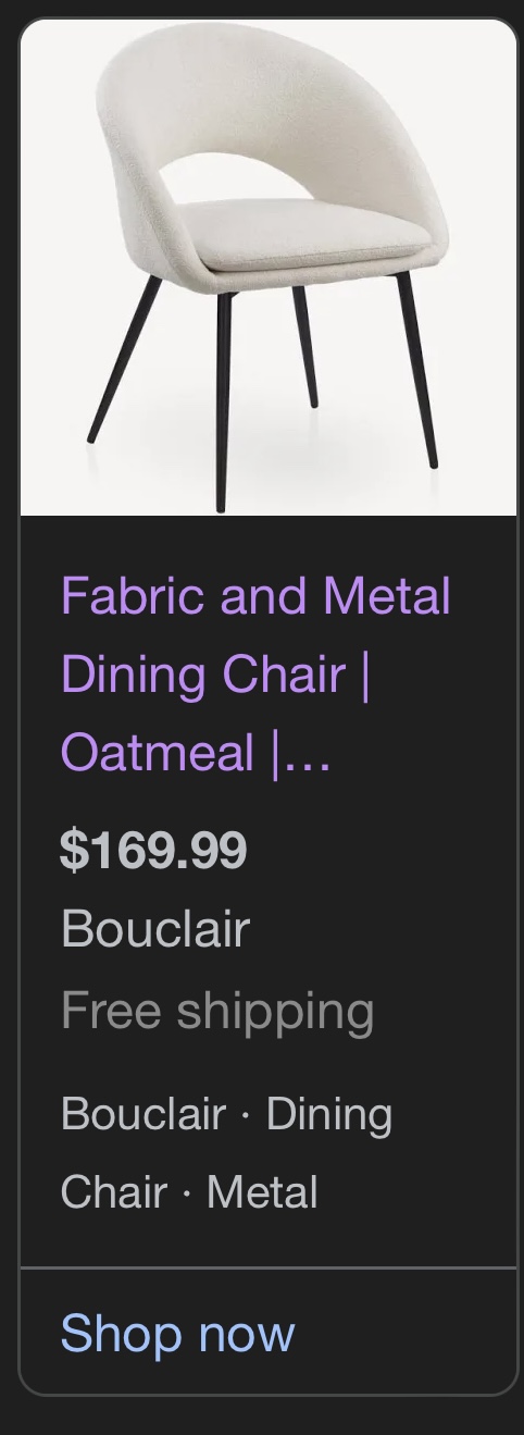 Pink Velvet Dining Chair - photo 4