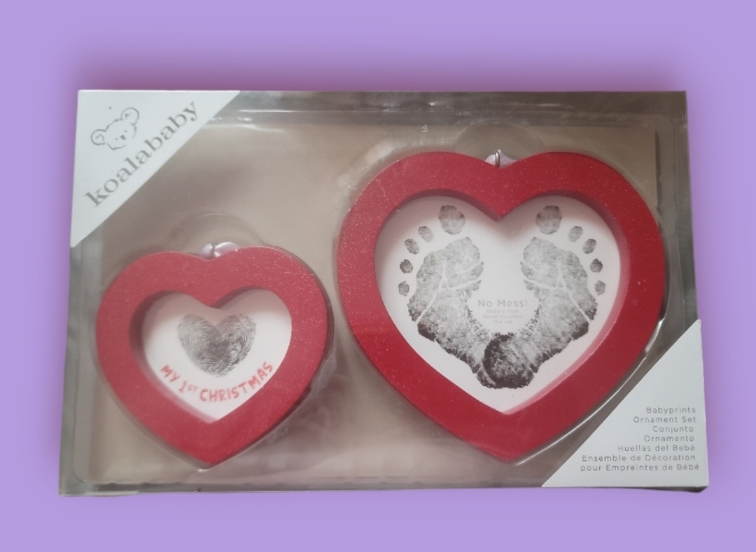 Koala Baby Handprint Ornament Set
