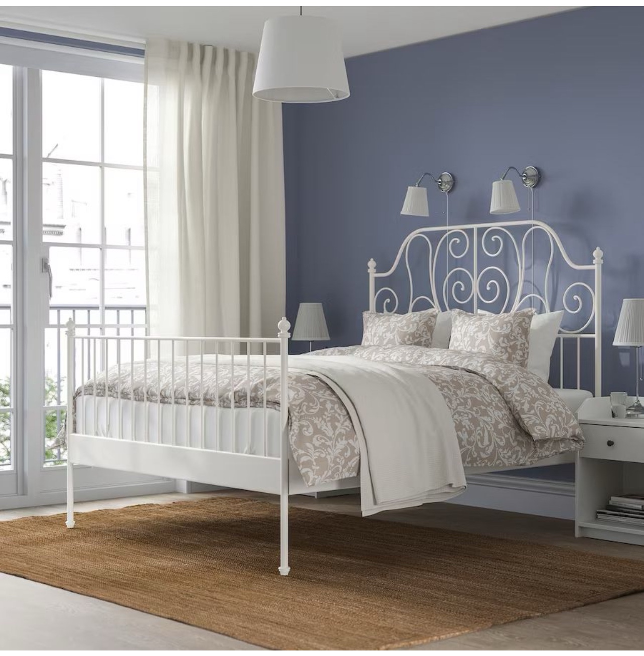 Queen bedframe for sale. Pickup downtown