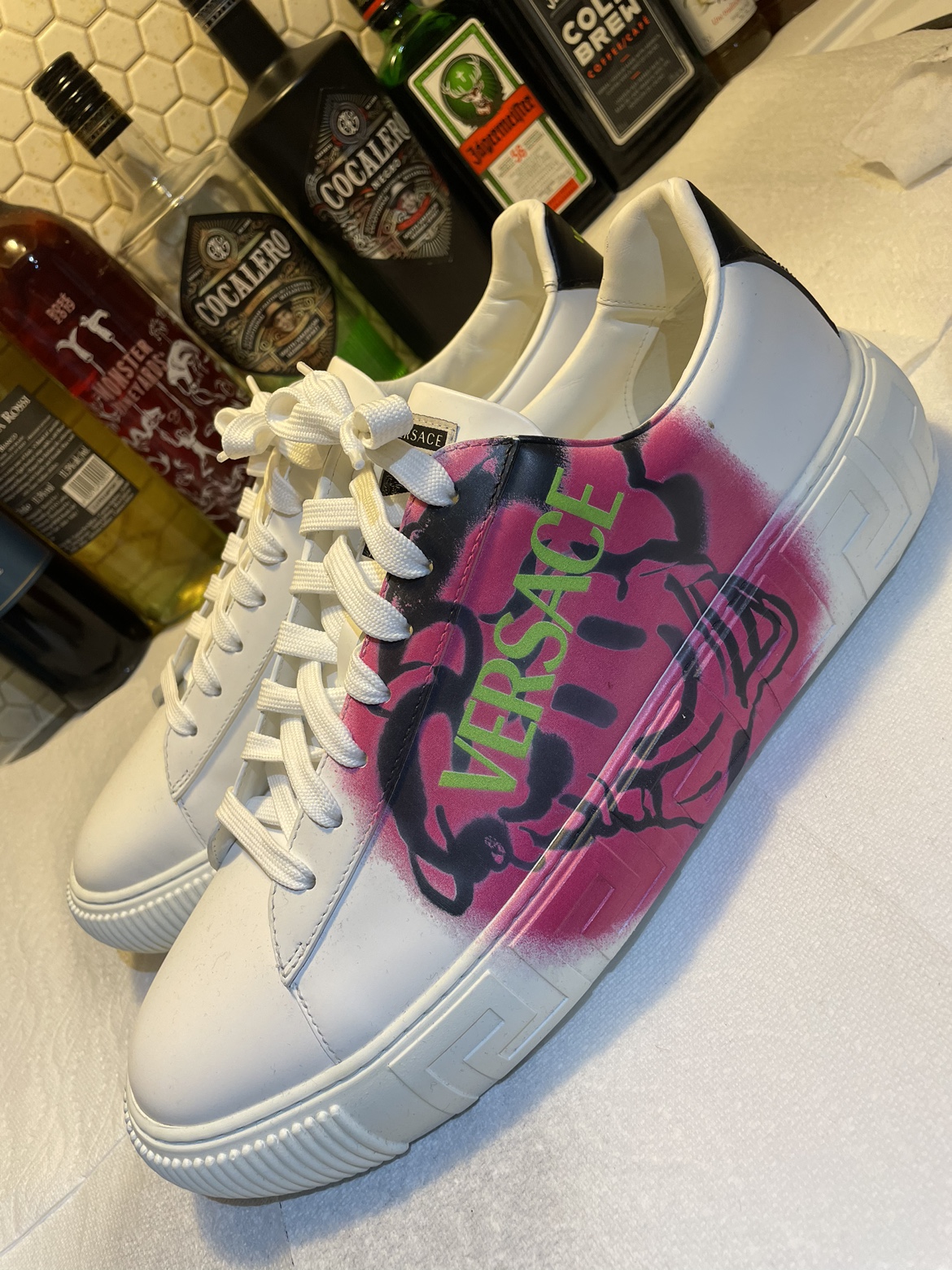 Versace Men's sneakers size 45 New - photo 3