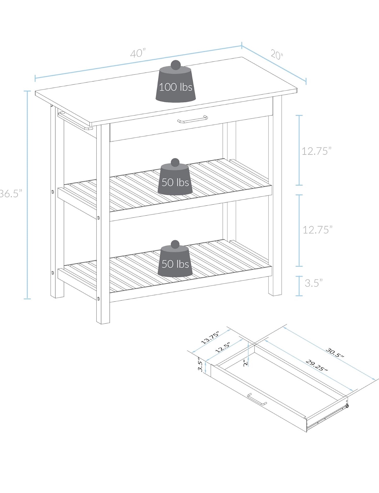 Kitchen Cart - photo 2