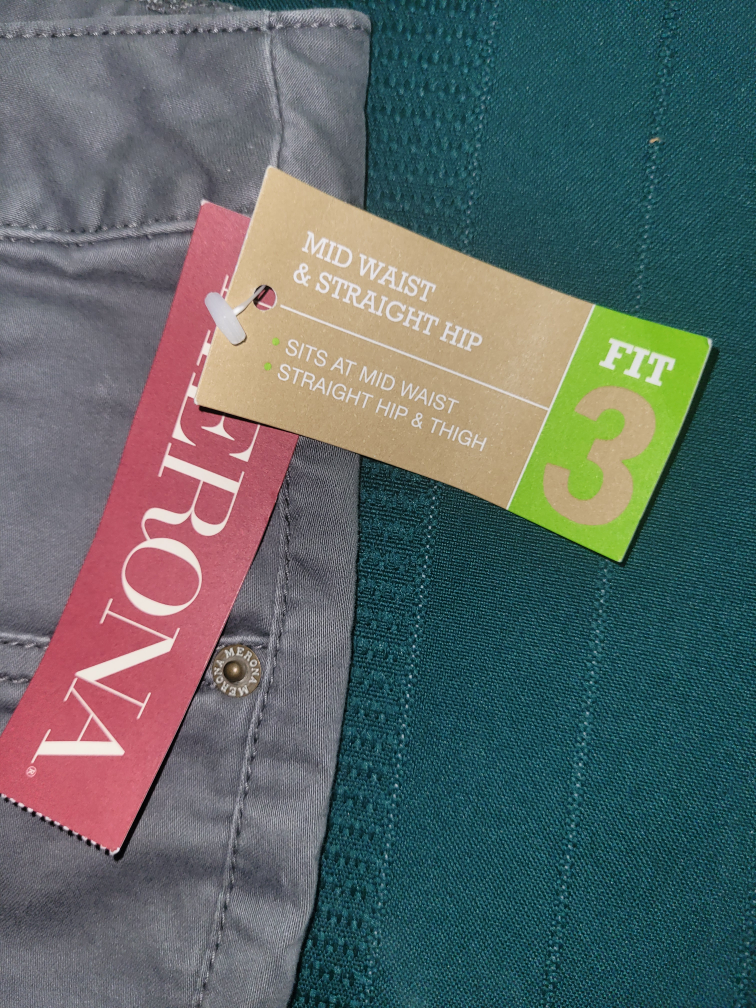 Merona Women's Size 10 Grey Capri Pants - photo 2