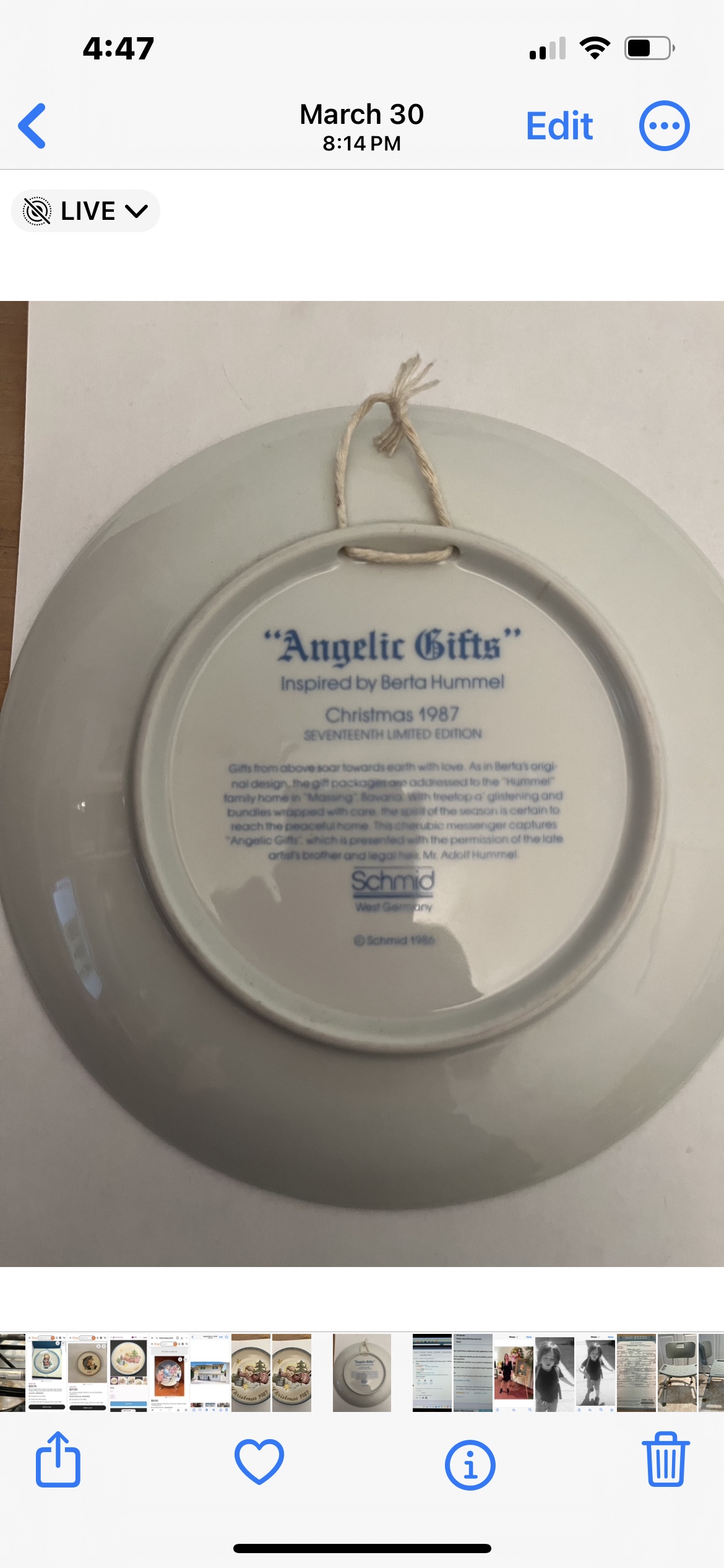 Vintage Collectible Display Plates image indicator(8)