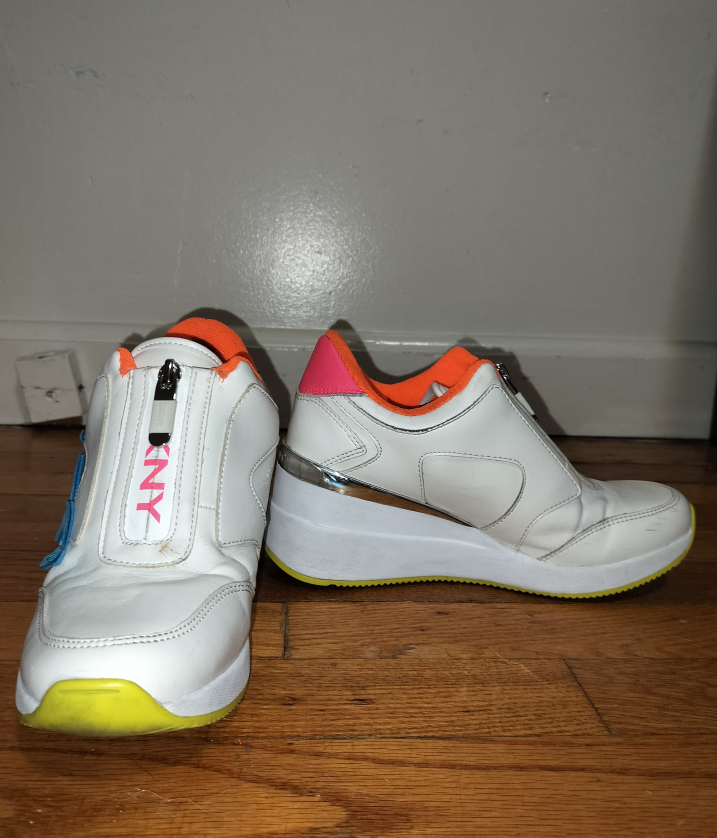 DKNY High Heeled Women's Sneakers. Size 8 - photo 2