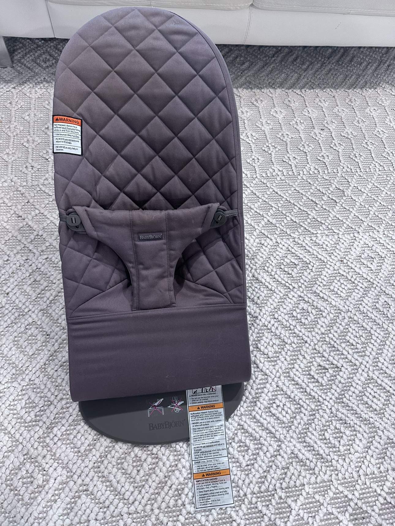 Baby bouncer - baby Bjorn in a box