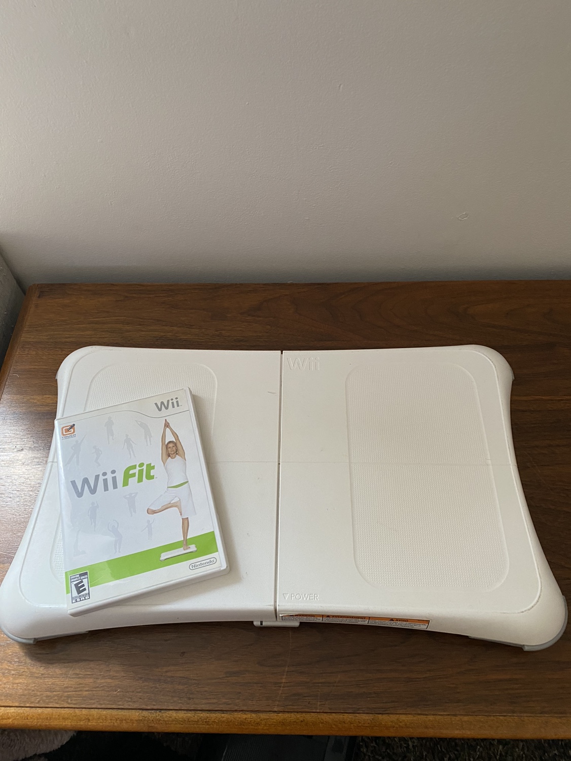 Wii Fit Board and Game