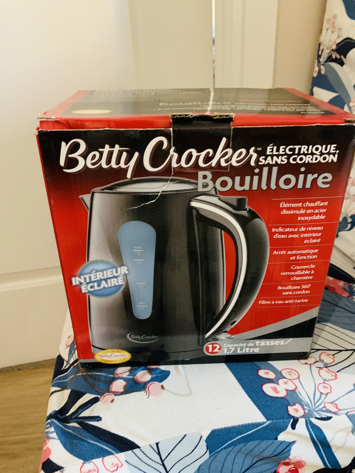 #freecycle Betty crocker electric kettle 1.7l