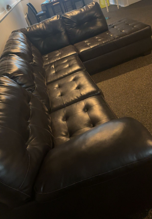 Dark Brown Sectional