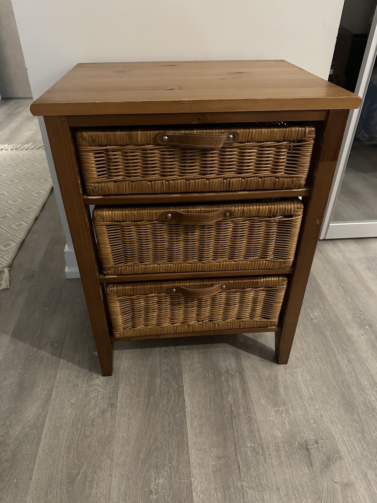 Wood Side Table - photo 2