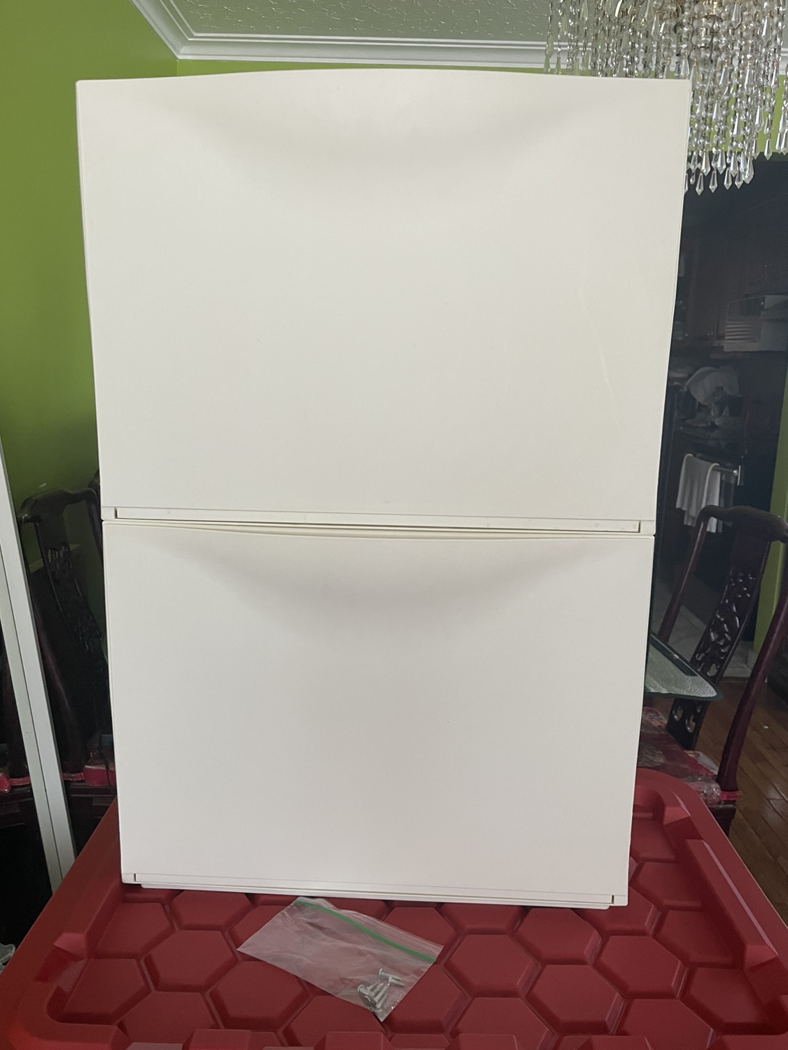 IKEA Trones Shoe/Storage Cabinet WHITE with screws thumbnail