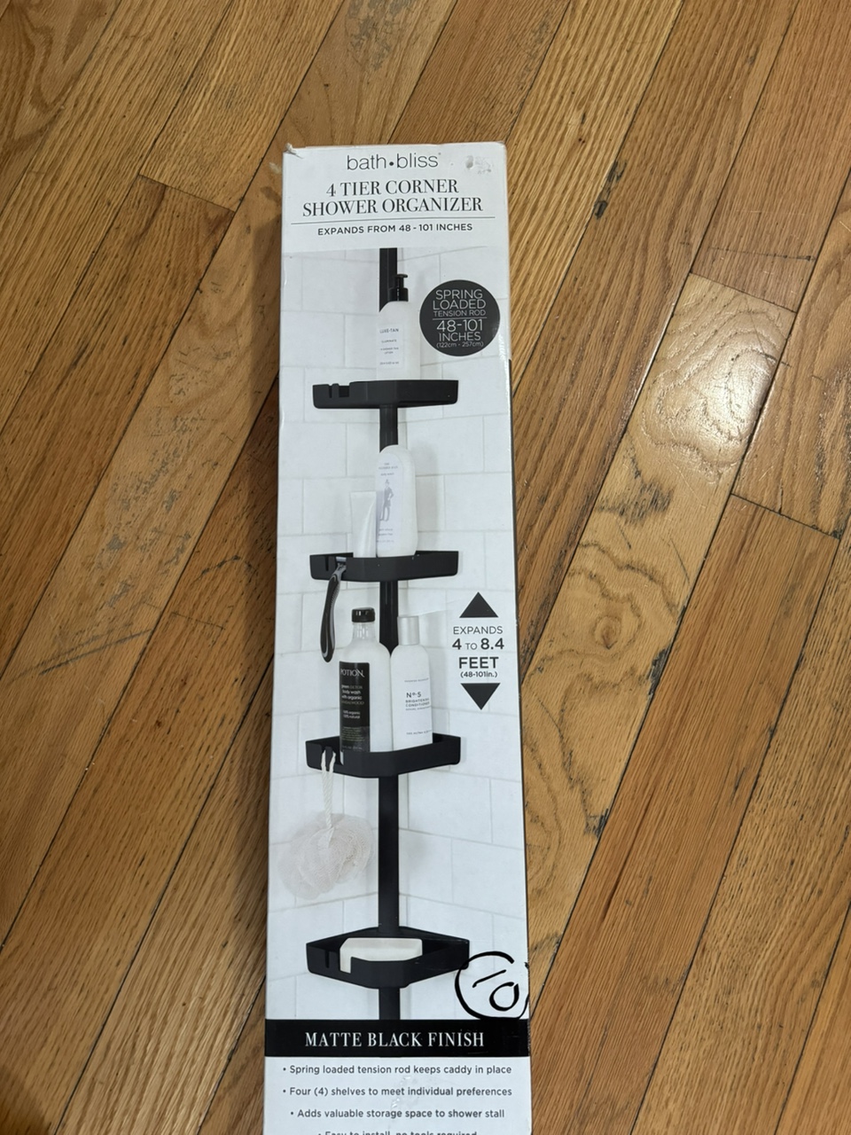 Bath Bliss 4 Tier Corner Shower Organizer - photo 2