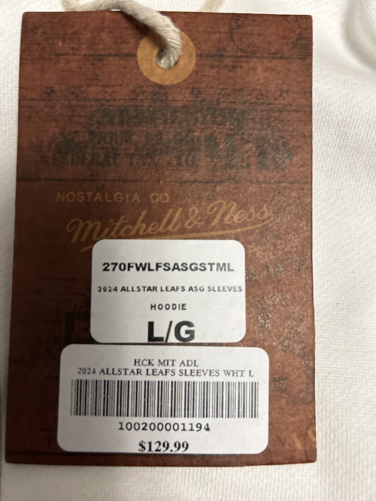 Mitchell & Ness Toronto Maple Leafs All-Star Hoodie image indicator(3)