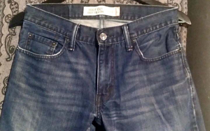 LEVIS 527 BOOT CUT BLUE JEANS - 29x32 thumbnail