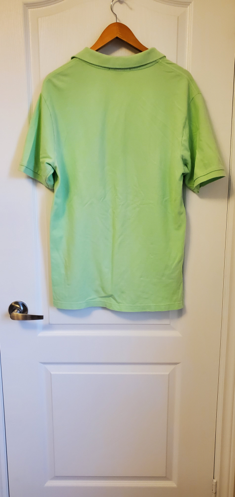 U.S. Polo Assn. Green Polo Shirt Size L Light Green - photo 2