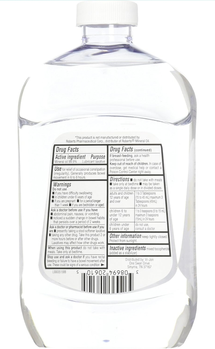 Swan Mineral Oil 16 oz image indicator(2)