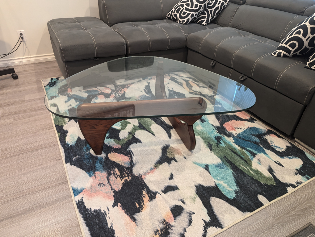 Glass Top Coffee Table - photo 2