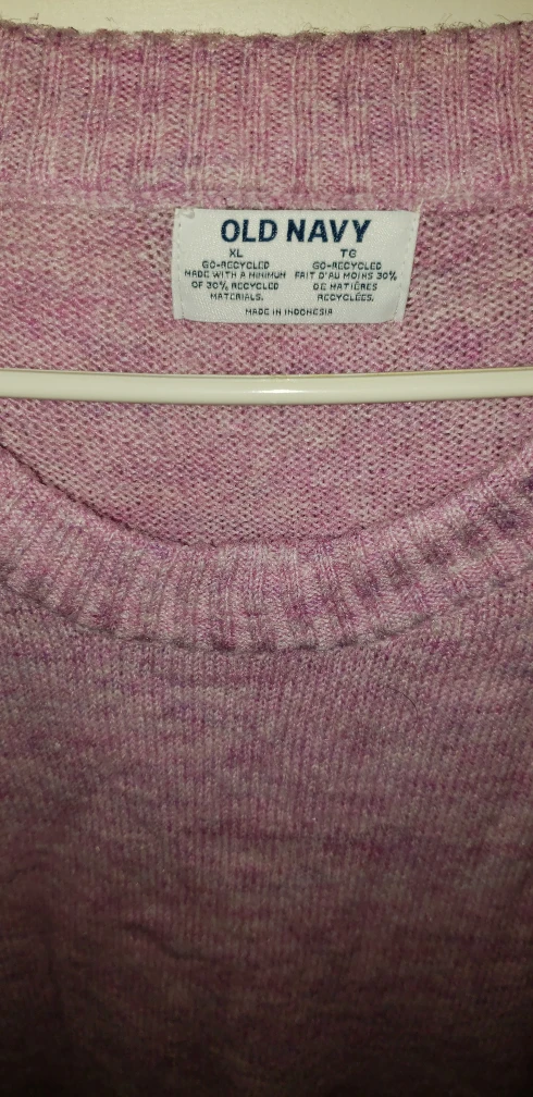 Old Navy Pink Sweater XL image indicator(2)