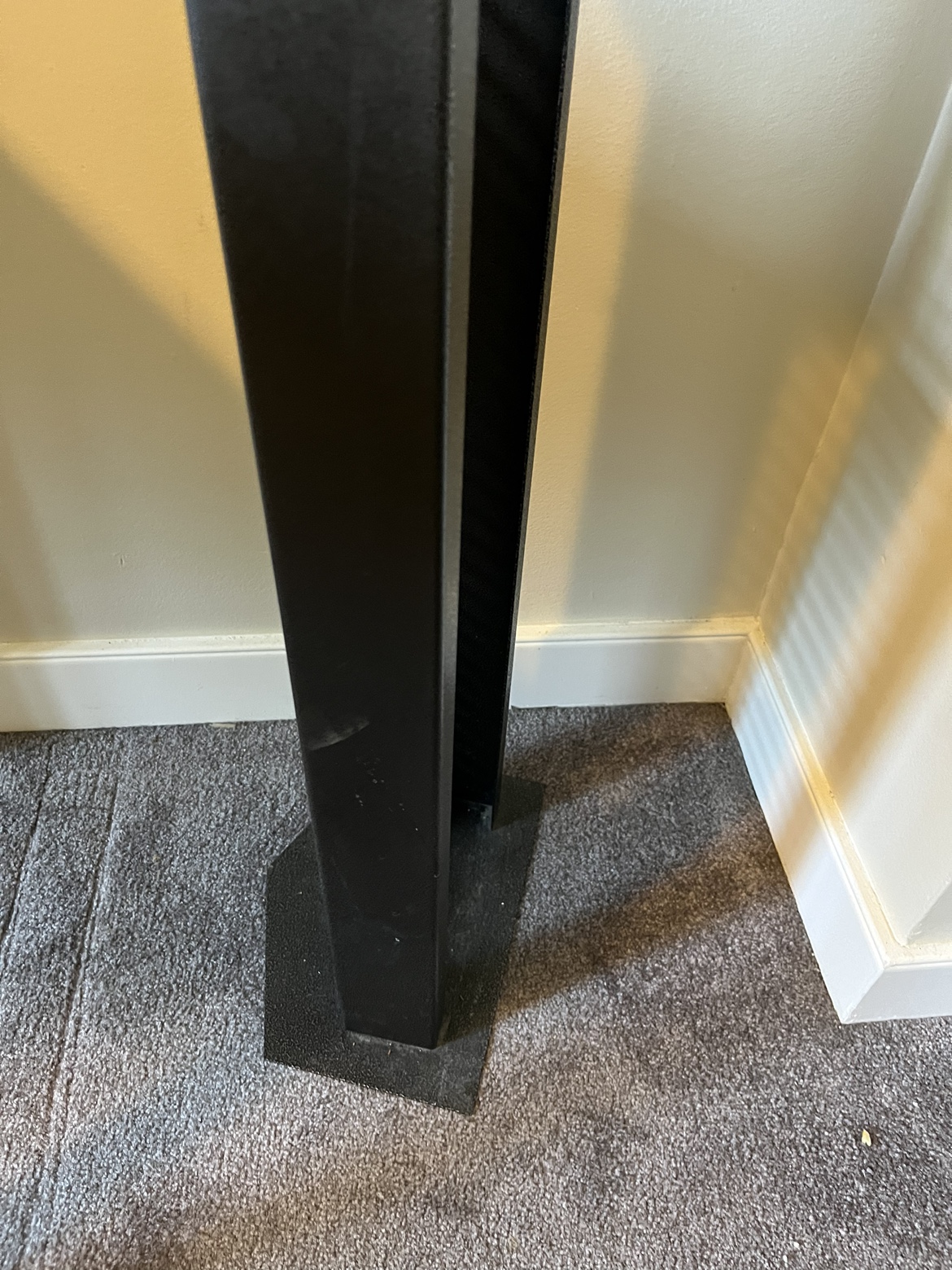 Black DVD/CD Tower