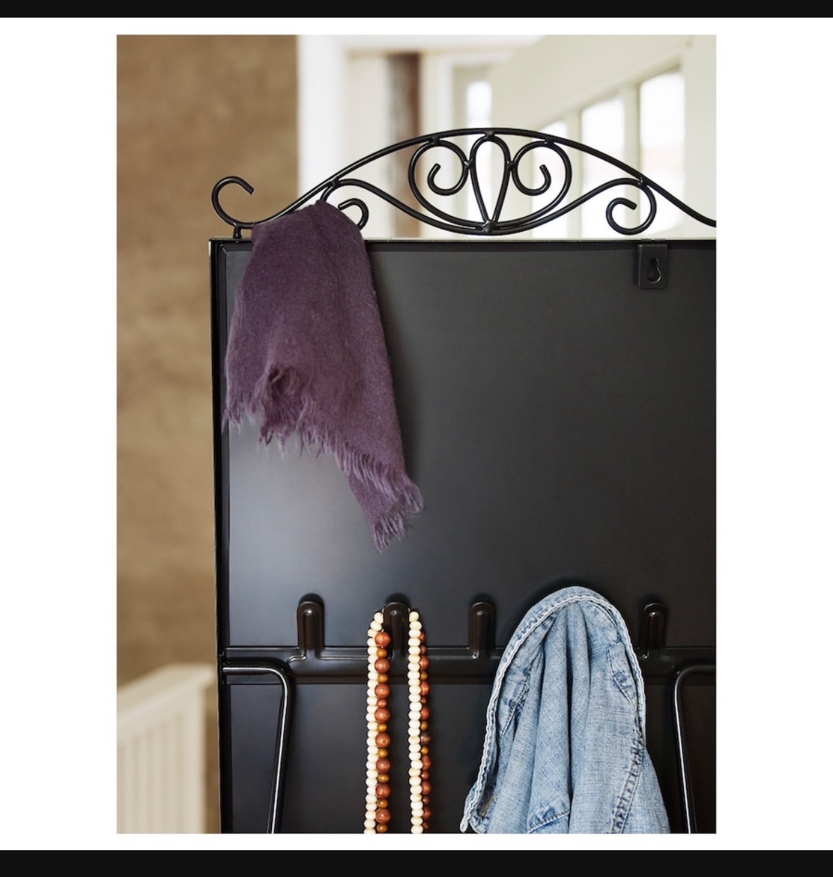 Ikea Black Floor Mirror image indicator(3)