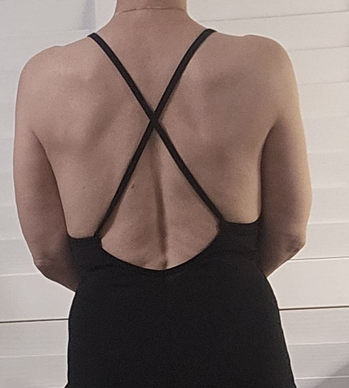 Black Ribbed Romper