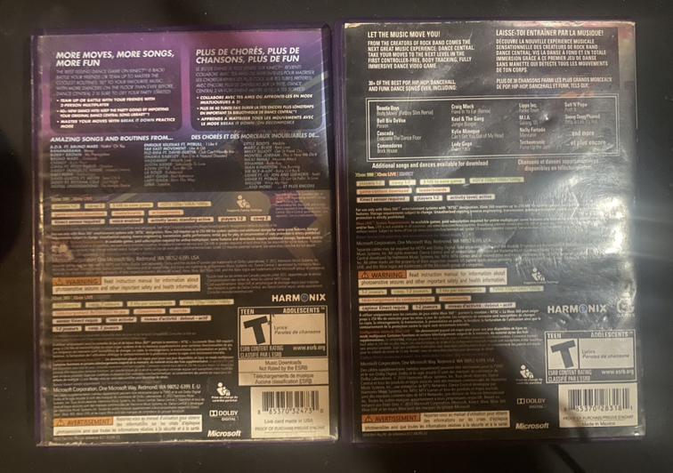 Xbox 360 Dance Central 1 & 2 - photo 4