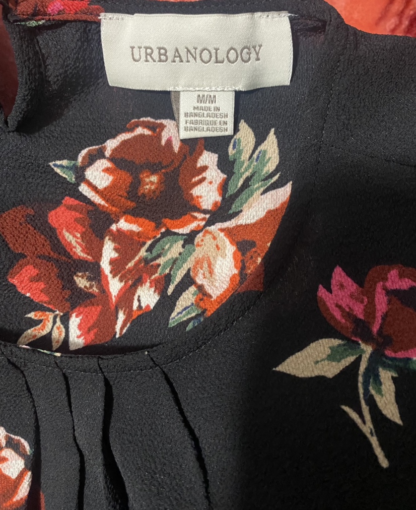 Urban Outfitter floral top thumbnail