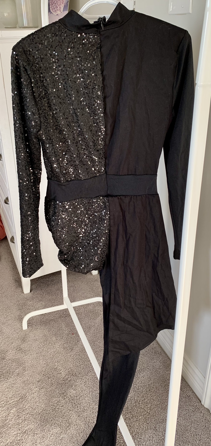 Asymmetrical Sequin Halloween Costume - photo 2