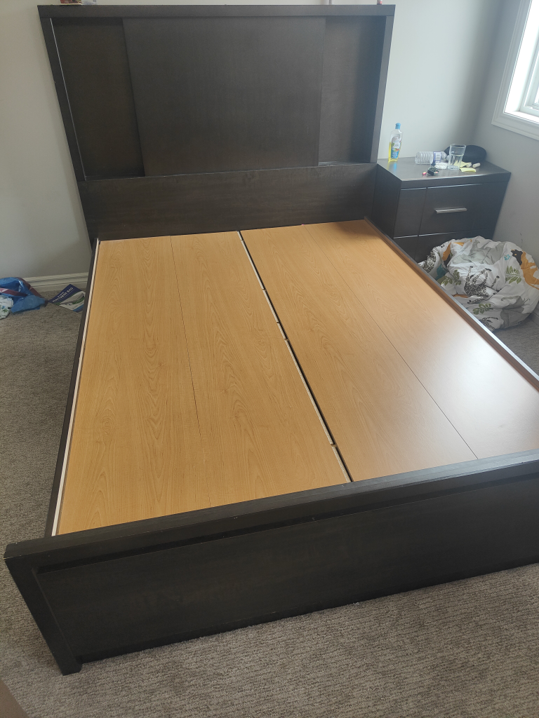 Queen bed frame
