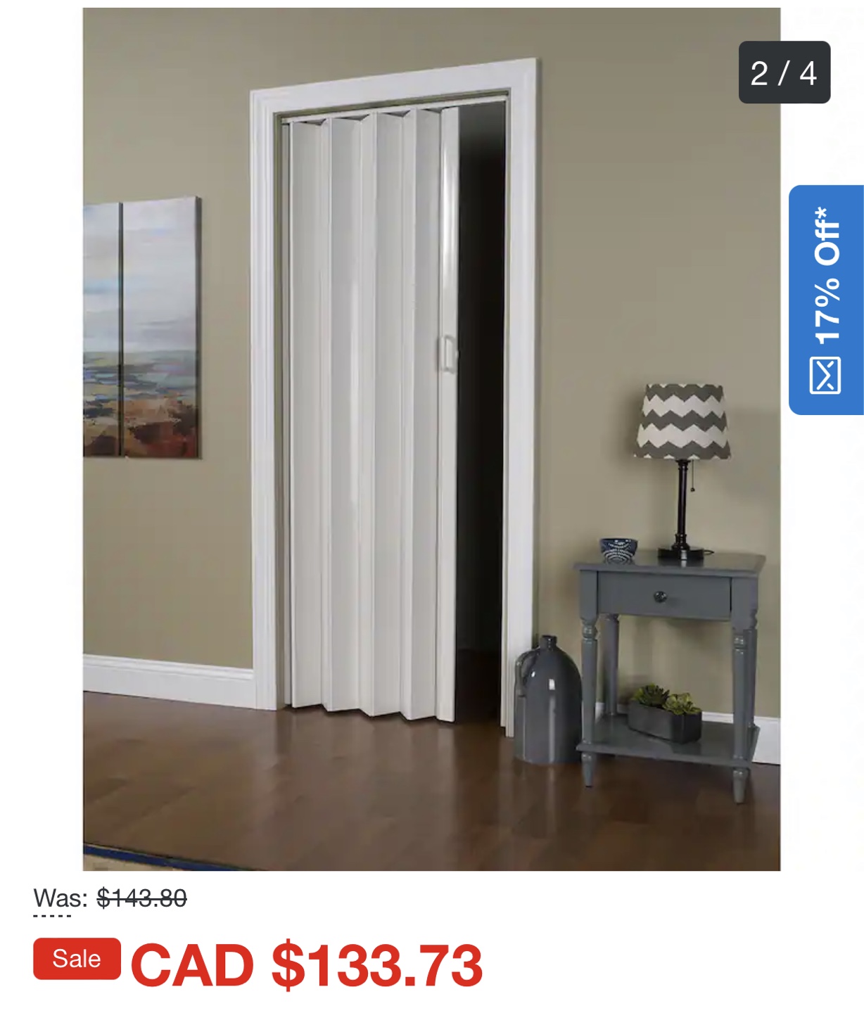 Folding Door is a perfect choice for any room(Brand New)