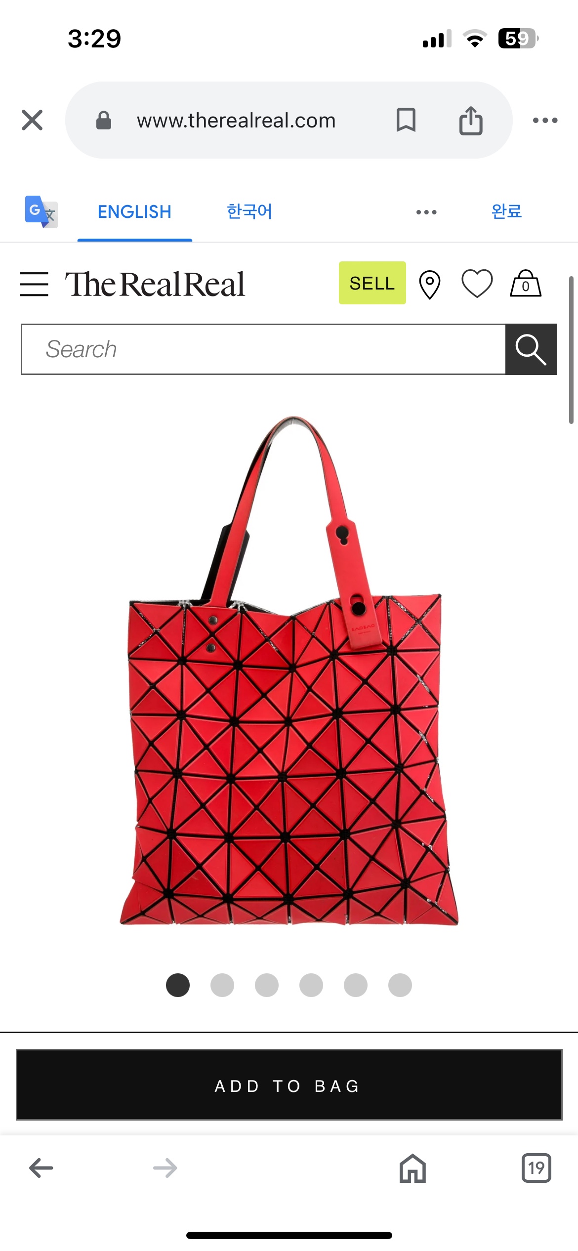 Issey Miyake Tote Bag image indicator(5)