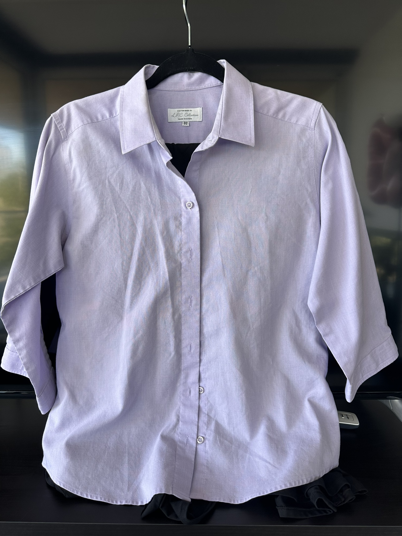 Lilac Button-Down Shirt thumbnail