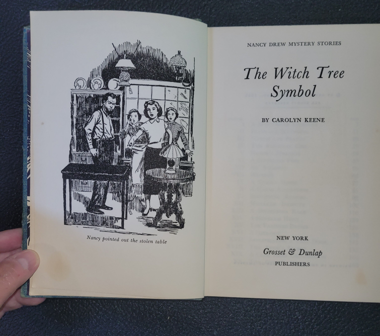 First Edition Nancy Drew Mystery - The Witch Tree Symbol - photo 3