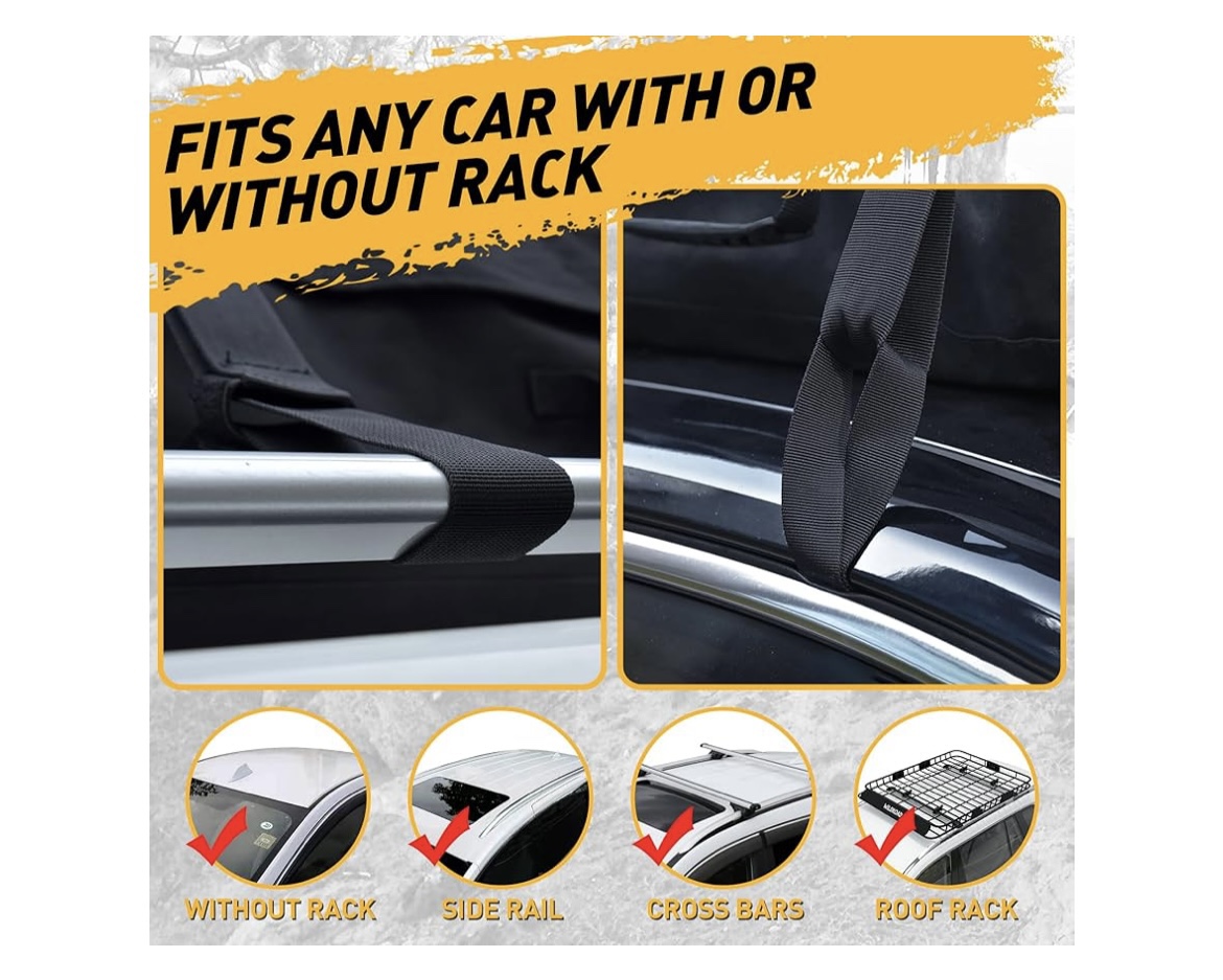 Cargo Carrier Bag For Car Roof - photo 3