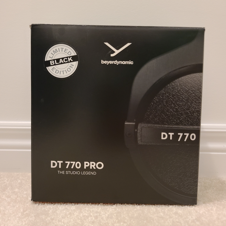 Beyerdynamic DT 770 Pro Headphones 80 Ohm Limited Edition Black