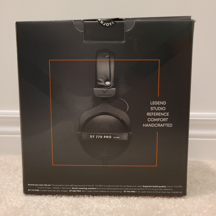Beyerdynamic DT 770 Pro Headphones 80 Ohm Limited Edition Black - photo 3