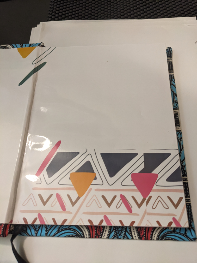 Hot Pink and Blue Notebook image indicator(4)