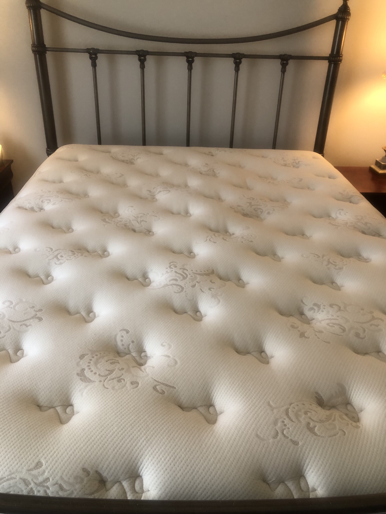 Queen Bed frame and Queen mattress - photo 2