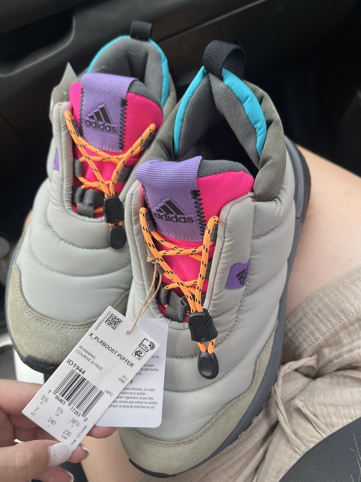 Adidas X_PLRBoost puffer women 7 US