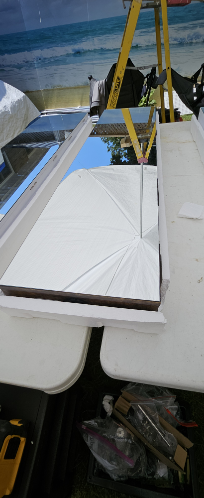 White Jewellery Armoire with Mirror on a carousel image indicator(4)