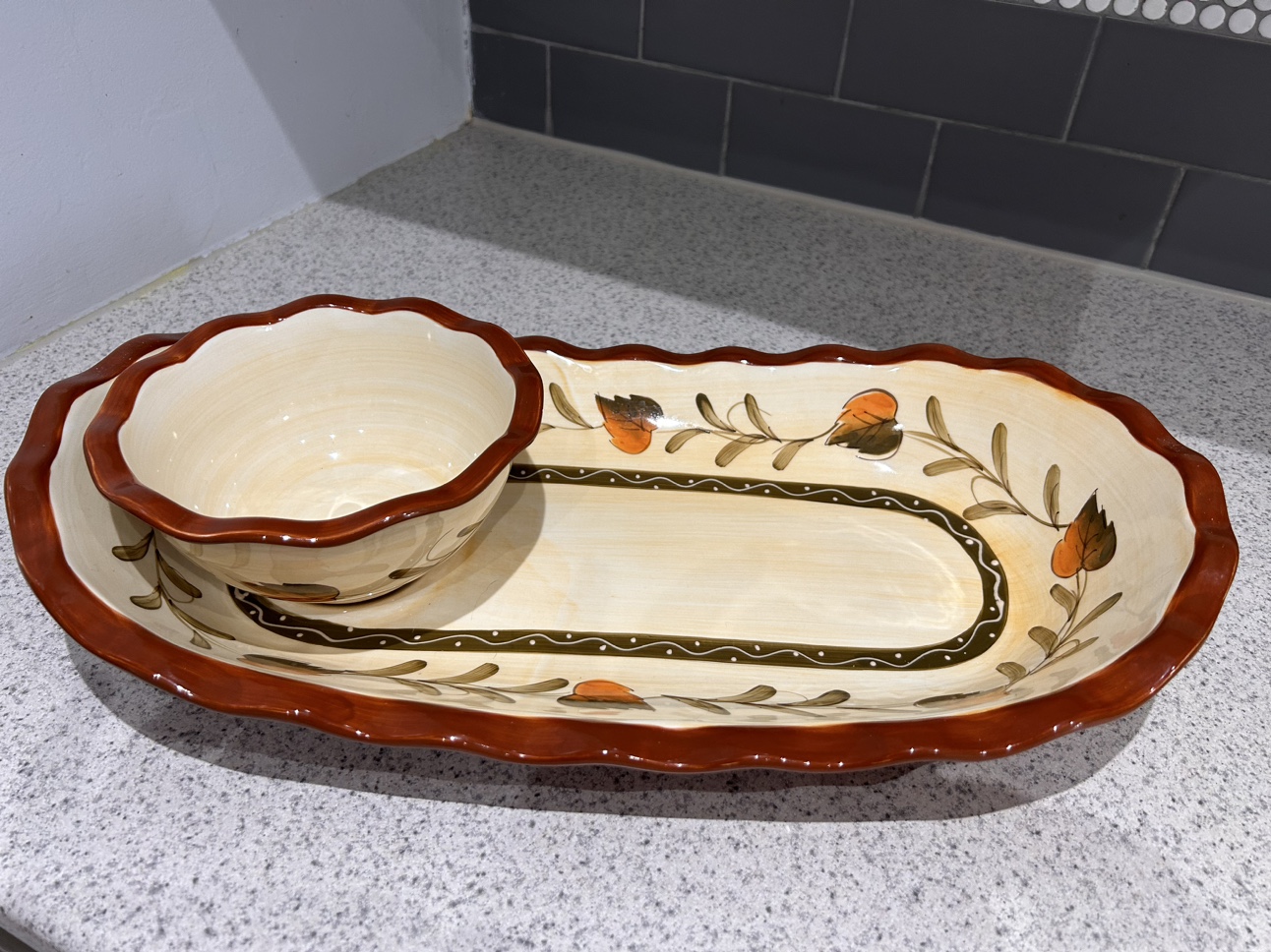 Joshua Maxwell Studio Tuscany Serving Set - photo 3