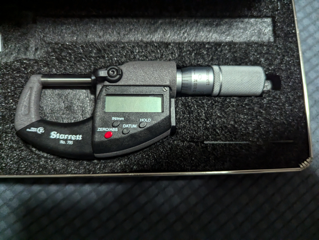 micrometer 1"