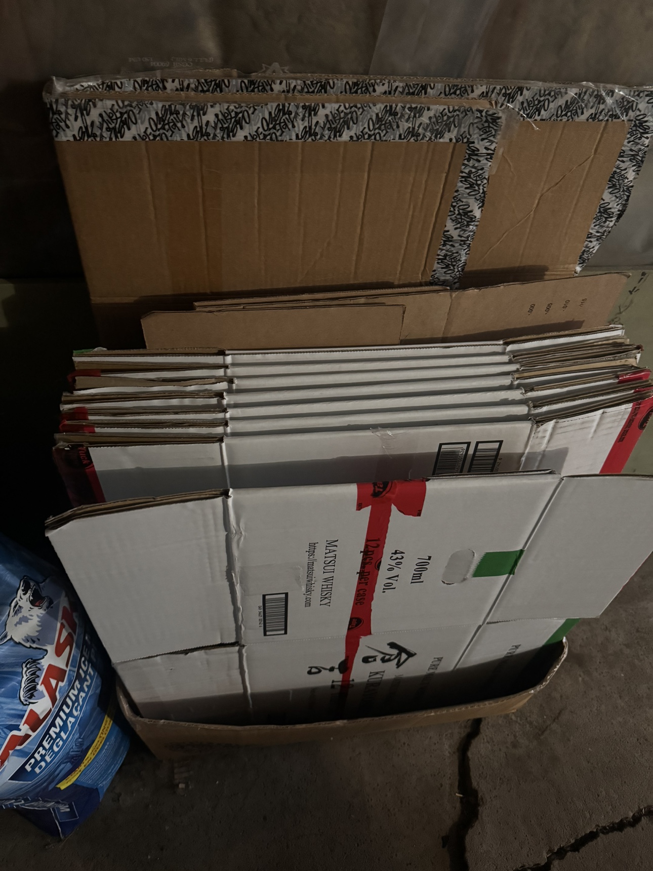 Moving boxes