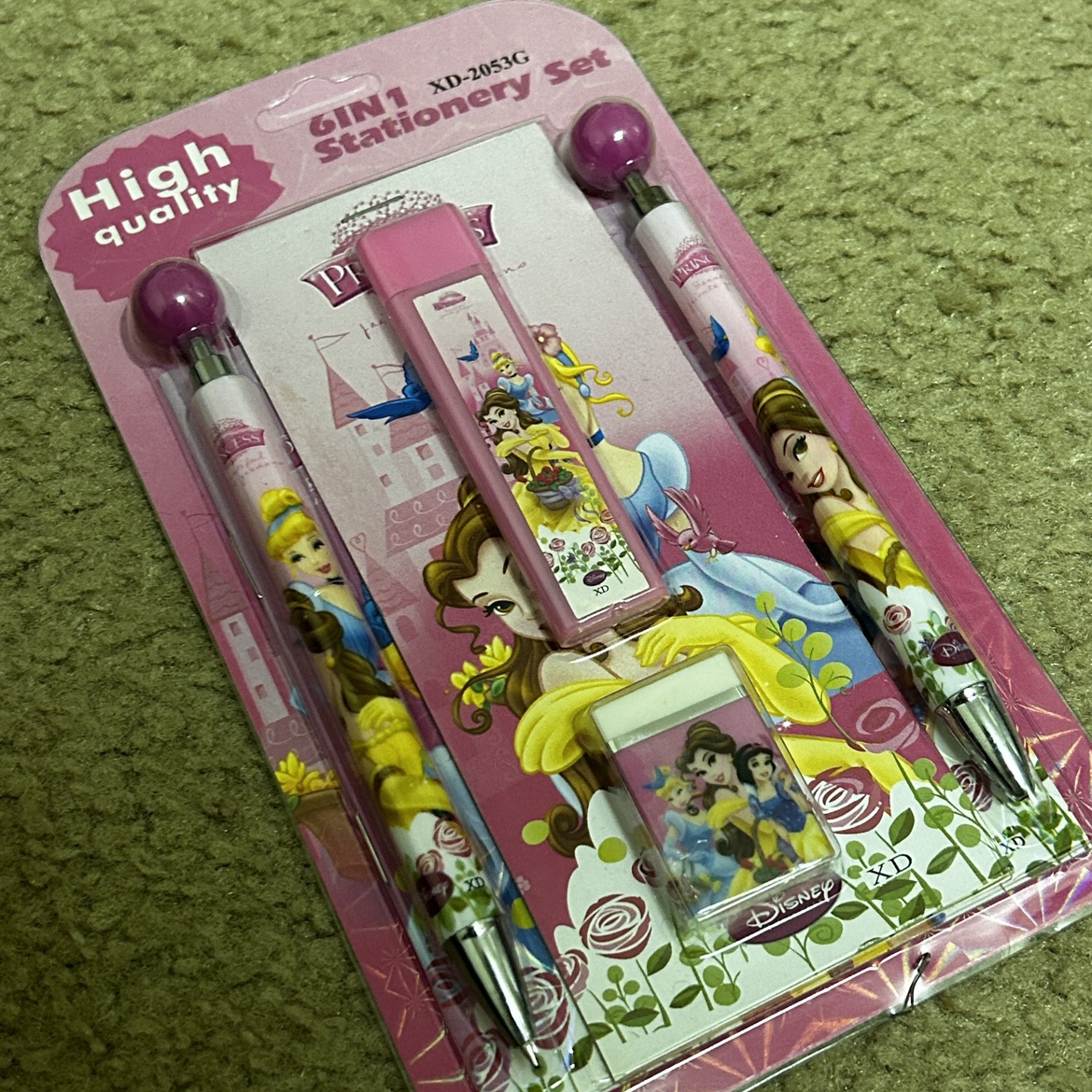 Disney Princess Stationery Set (6 in 1) image indicator(3)